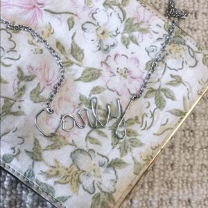 handmade name necklace! customize